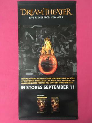 Dream Theater Live Scenes From York Poster