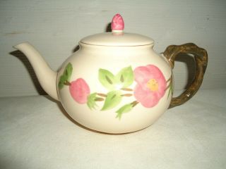 Franciscan Desert Rose Vintage Collectors Teapot W/ Lid