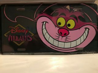 Disney Villains Cheshire Cat License Plate