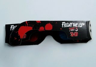 Friday The 13th Part 3 3 - D Glasses 2009,  horror 2