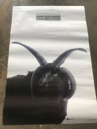 The Cult - 1994 Promo Poster - Black Sheep Poster - Ian Astbury