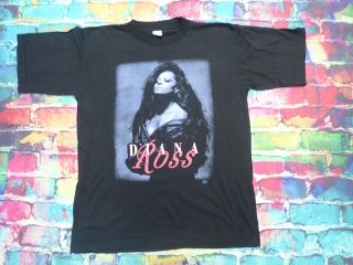 Y31 Vintage Diana Ross Always And Forever 1993 Tour Promo T - Shirt Large