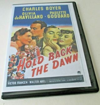 Hold Back The Dawn Dvd Charles Boyer Paulette Goddard All Region Player Lnc