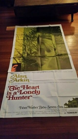 The Heart Is A Lonely Hunter 1968 3 - Sheet Xl 41x81 Movie Poster