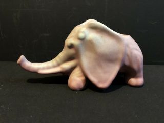 Niloak Pottery Elephant Unusual Form