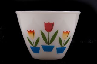 Vintage Fire King Tulip Nesting Bowl 5 3/4