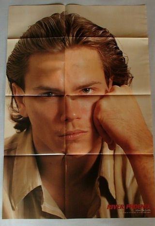 River Phoenix Great Clippings: Extra Large Fold Out Poster L@@k