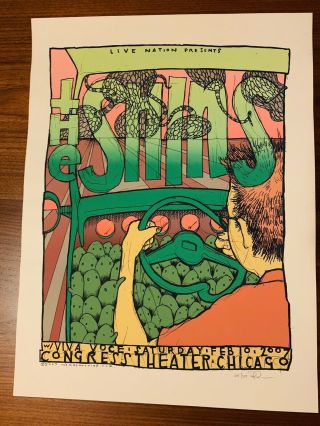 2007 The Shins Concert Print By Jay Ryan
