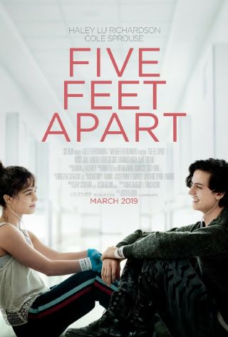 Five Feet Apart 27 X 40 2019 D/s Movie Poster - Haley Lu Richardson