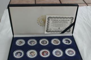 25th Anniversary Edition Elvis Presley Colorized State Quarters.
