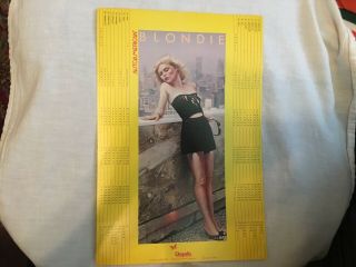 Blondie Chrysalis Autoamerican 1981 Poster Calendar