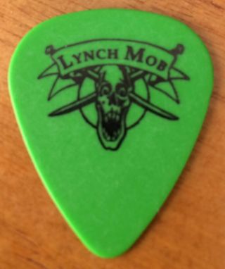 George Lynch / Lynch Mob / Concert Guitar Pick 2 /