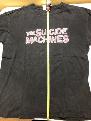 Vintage Rare 1996 T Shirt The Suicide Machine Some Wear Size Xl