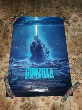 Godzilla King Of The Monsters 27 X 40 Double Sided Movie Poster