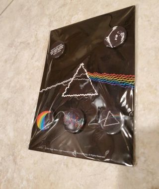 Roger Waters The Dark Side of the Moon Concert Live 2006 Button Pin Set of 5 2