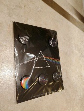 Roger Waters The Dark Side of the Moon Concert Live 2006 Button Pin Set of 5 3