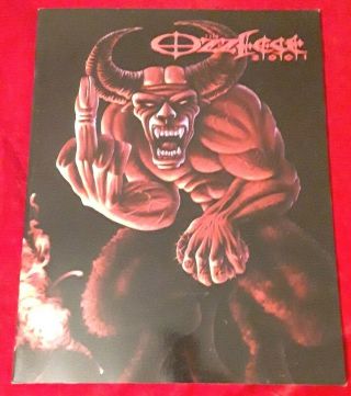 Vintage Ozzfest 2001 Rock Concert Tour Program - Ozzy - Black Sabbath,  Bonus