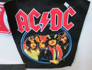 Ac/dc Collectable Rare Vintage Backpatch Back Patch 2004 Angus