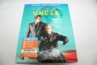 Blu - Ray/dvd,  The Man From U.  N.  C.  L.  E.