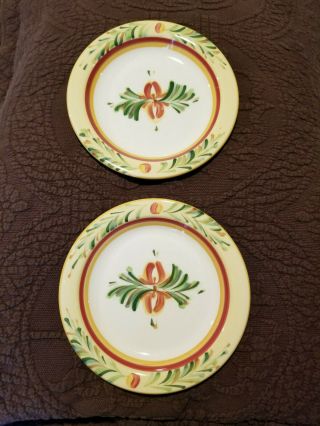 Gail Pittman Southern Living Siena Bread & Butter Plates Set Of 3