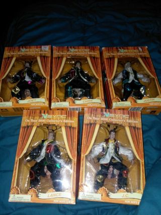 Vintage Complete Set Nsync Dolls 2000 No Strings Attached Justin Timberlake