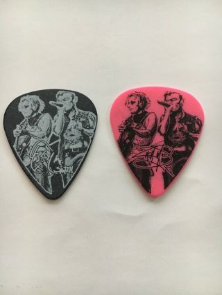 Shinedown Smith & Myers Memphis Tennessee Guitar Pick Set 12/15/17