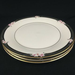 Set Of 4 Vtg Dinner Plates 10 1/4 " Royal Doulton Vogue Enchantment Tc1156 Floral