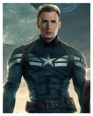 - - - Captain America/avengers/winter Soldier - - - Chris Evans - - 8x10 Photo (f) -