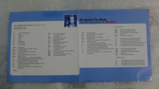 BRITNEY SPEARS / ME AGAINST THE MUSIC feat: MADONNA (THAI PROMO CD).  OOP 2