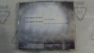 BRITNEY SPEARS / ME AGAINST THE MUSIC feat: MADONNA (THAI PROMO CD).  OOP 3