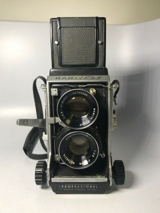 Vintage Mamiya C3 Professional Camera 1:2.  8 F=80mm Lens Mamiya - Sekor
