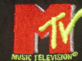 Mtv / Music Television Mtv Promotional Baseball Cap/hat Rare 1990