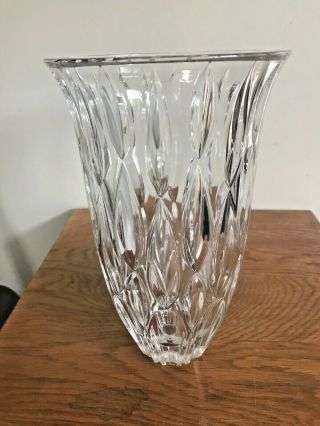 Vintage Waterford Crystal 9 " Rainfall Vase