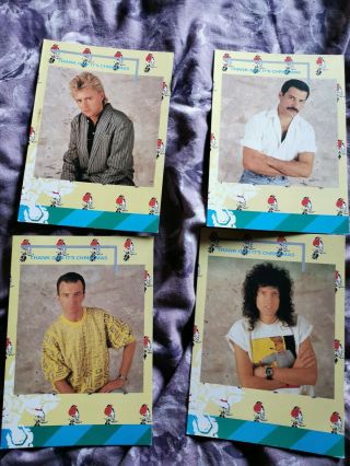 Official queen fan club programmes and rare christmas fan club cards 2
