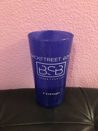 Backstreet Boys Blue Cup Las Vegas Show Bsb Larger Than Life