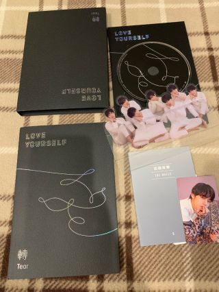 BTS LOVE YOURSELF Tear CD,  PHOTOBOOK,  MINI BOOK,  PHOTOCARD 3