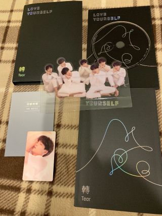 BTS LOVE YOURSELF Tear CD,  PHOTOBOOK,  MINI BOOK,  PHOTOCARD 4