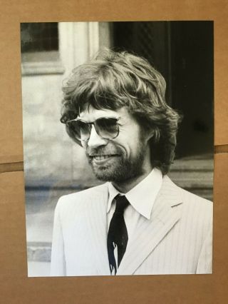 Mick Jagger,  The Rolling Stones,  Vintage Press Headshot Photo 1979