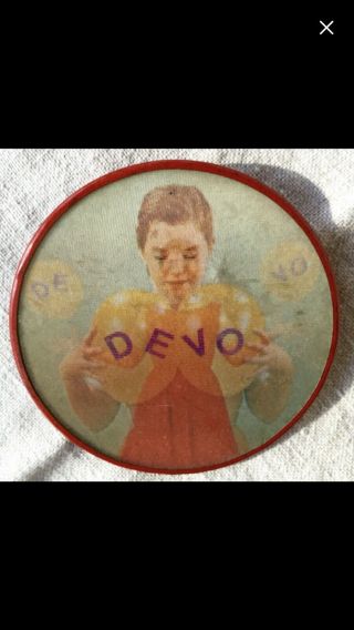Vintage Devo 3d Flasher Pin
