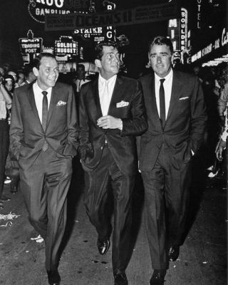 1960 The Rat Pack Frank Sinatra Dean Martin Ocean 