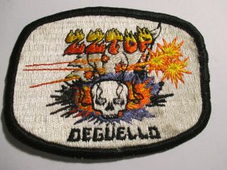 Zz Top Deguello Vintage,  Very Cool Patch,  70 