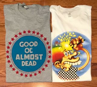 2 Shirt Deal Grateful Dead (l) T - Shirt Jerry Garcia Dead And Co.