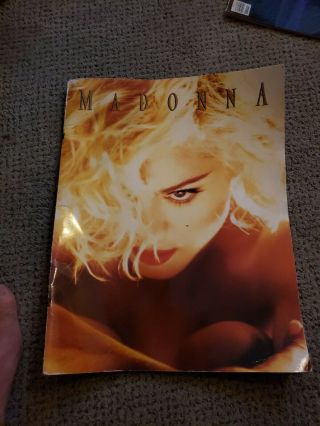 Madonna Blond Ambition Tour Program Book 1990