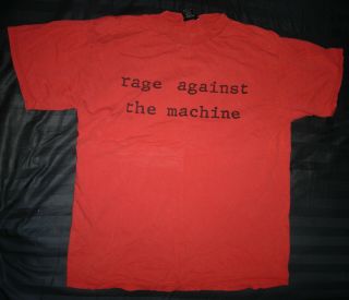 Vintage 90s Rage Against The Machine Molotov Shirt