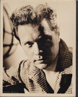Alfred Drake Face Closeup Unknown Movie 1950s Movie Photo 38141