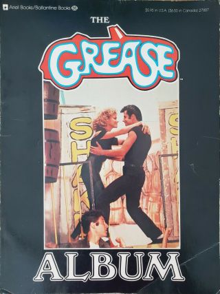 The Grease Album Photo Book Movie Souvenir