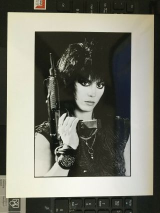 Joan Jett Vintage Press Headshot Photo