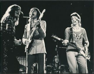 1972 Photo Wings - Paul Mccartney Anglo - American Rock Band