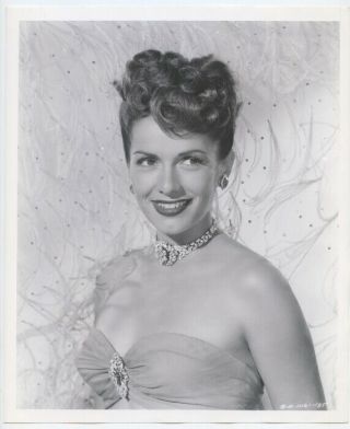 Jinx Falkenburg 1946 Vintage Hollywood Glamour Portrait By Ned Scott