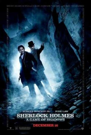 Sherlock Holmes: A Game Of Shadows Great 27x40 D/s Movie Poster